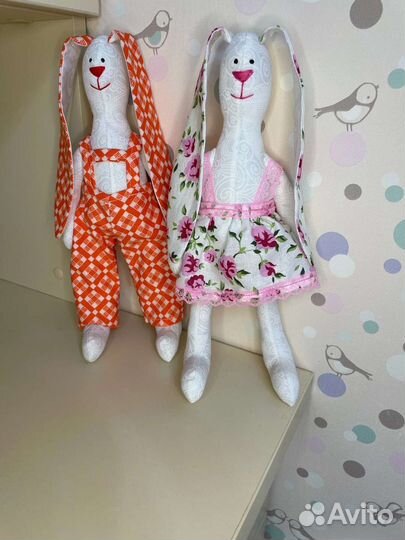 Заяц тильда 29см