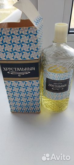 Одеколон мужской СССР Хрустальный