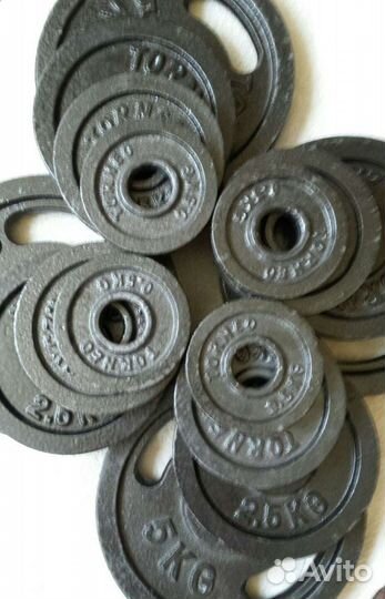 Гантели блины