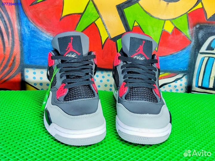 Кроссовки Nike Air Jordan 4 union LA infrared