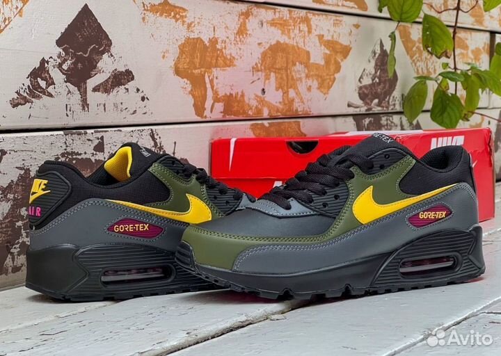 Кроссовки Nike Air Max 90 Gore-Tex (непромокаемые)