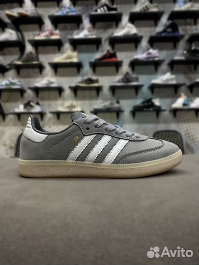 Кроссовки детские adidas Samba OG Grey