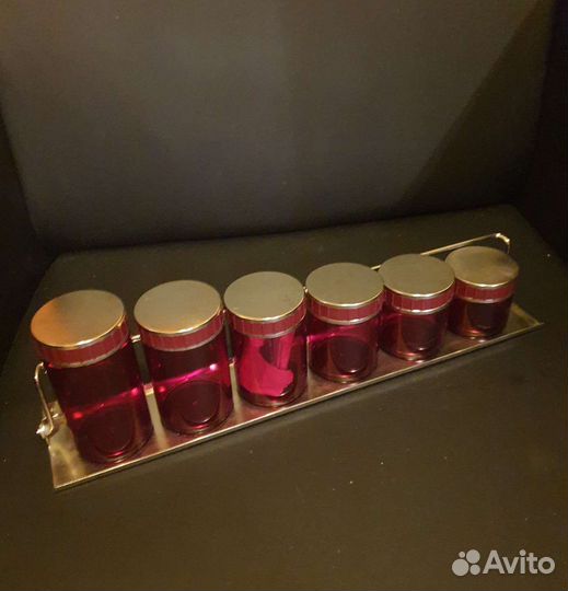 Набор для специй - 6 банок