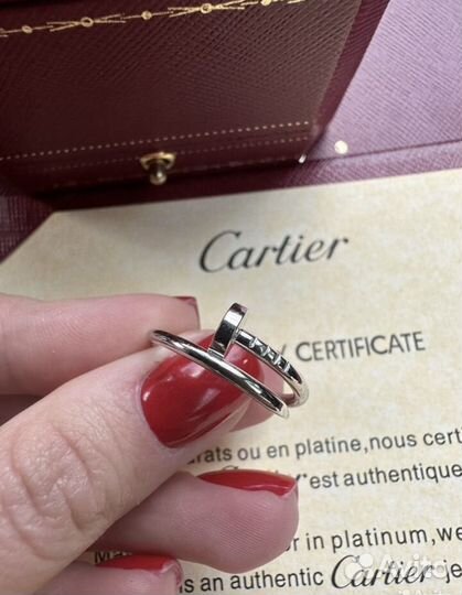Кольцо гвоздь Cartier