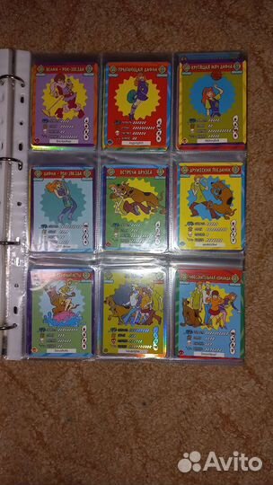 Коллекция карточек Скуби-Ду