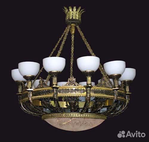 Люстра 12-ти рожжковая, большая люстра