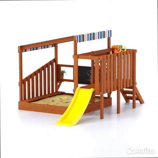 Игровая площадка Песочный дворик 3 на участок