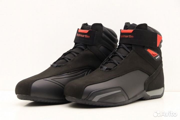 Мотоботы stylmartin vector wp black/antracite/red