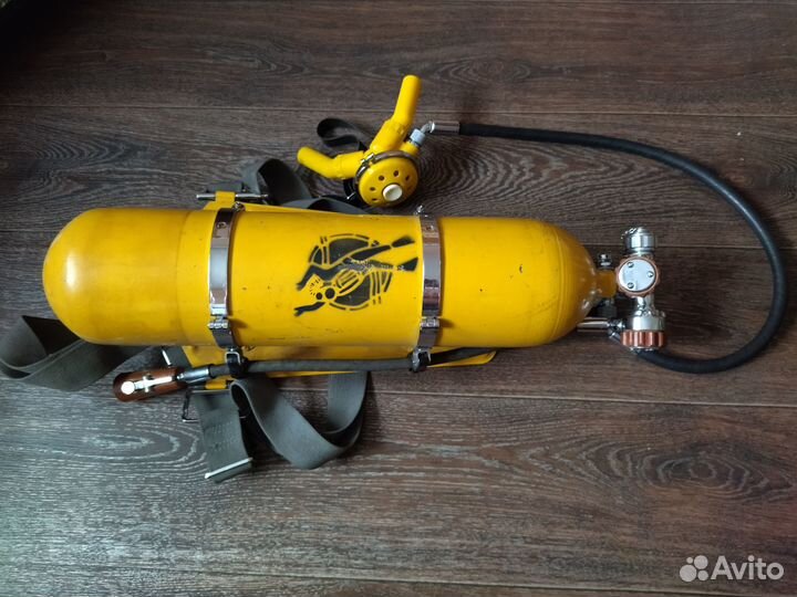 Однобаллонная версия акваланга авм-5