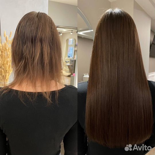 Наращивание натуральных волос