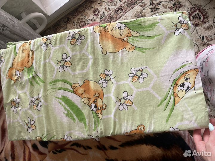 Бортики для детской кроватки