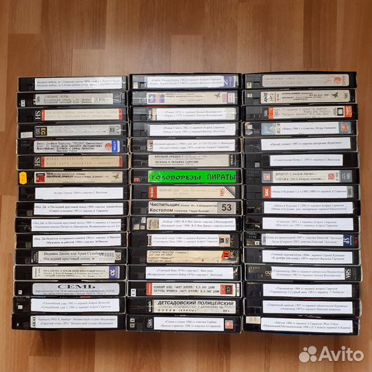 Видеокассеты Е180,195,240 с записью