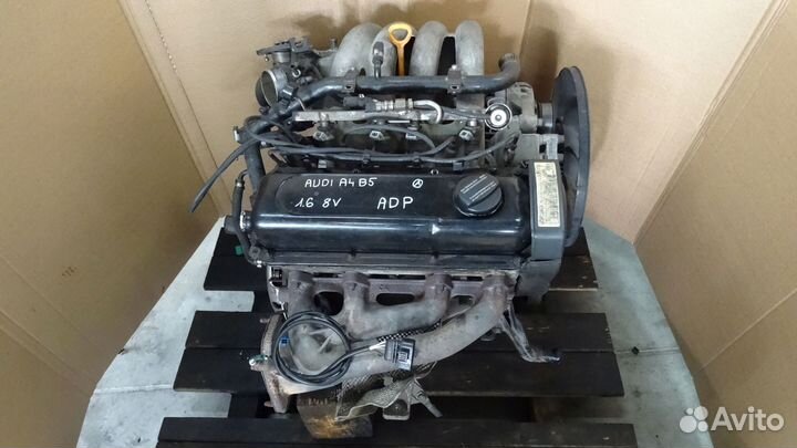 Двигатель VW Audi A4 B5 ADP 1.6 101 л/с