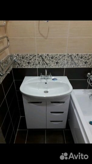 Ремонт ванных комнат и туалета под ключ