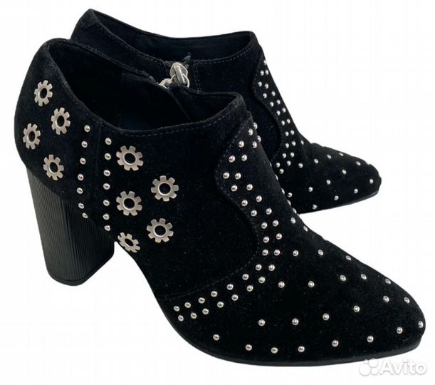 Ботильоны женские 37 размер натуральная замша Geox