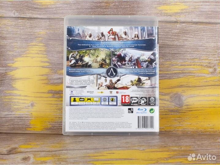 Диск PS3 Assassin’s Creed Братство крови (Б/У)