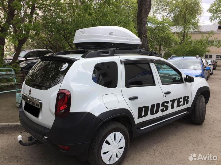 Бокс на крышу renault duster