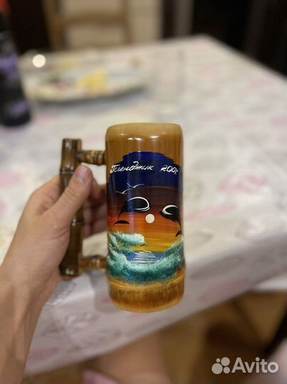 Кружка из бамбука