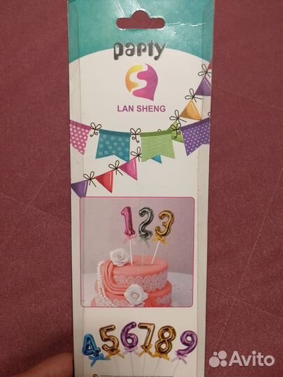 Топпер для торта