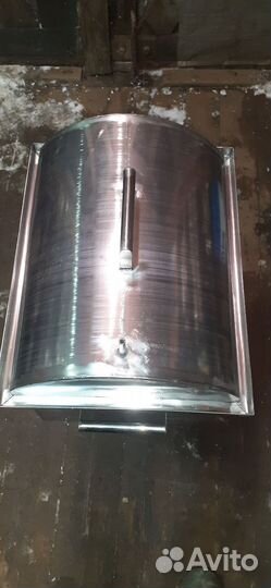 Коптильня горячего копчения из нержавейки