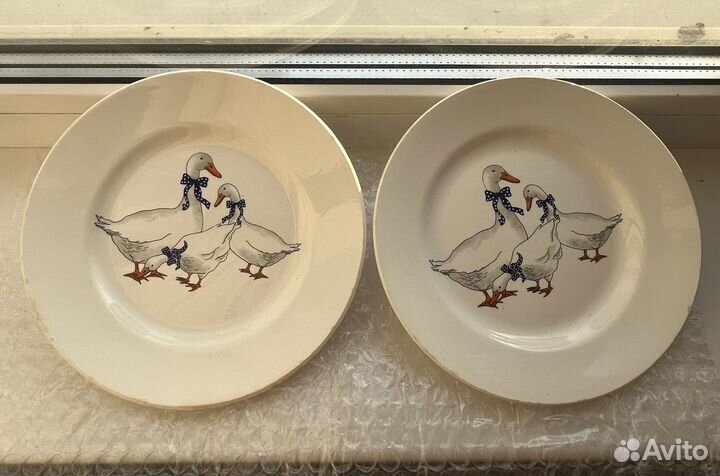 Тарелки фаянс, серия 