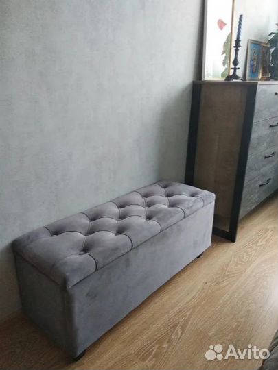 Обувница банкетка с ящиком