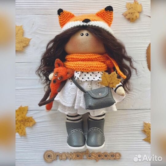 Интерьерная кукла ручной работы