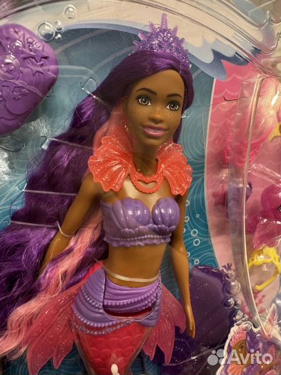 Барби barbie русалка /extra mini minis