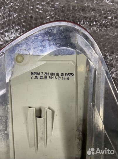 Фонарь задний правый bmw x5 e70