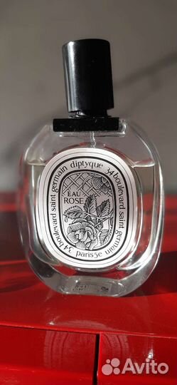 Парфюм. 34 boulevard saint germain. eau rose