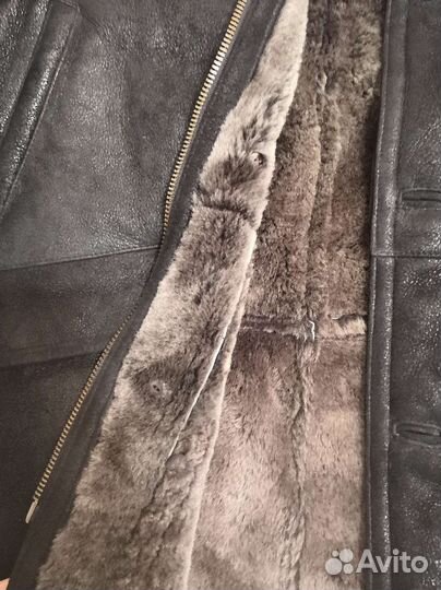 Дубленка мужская теплая XXL