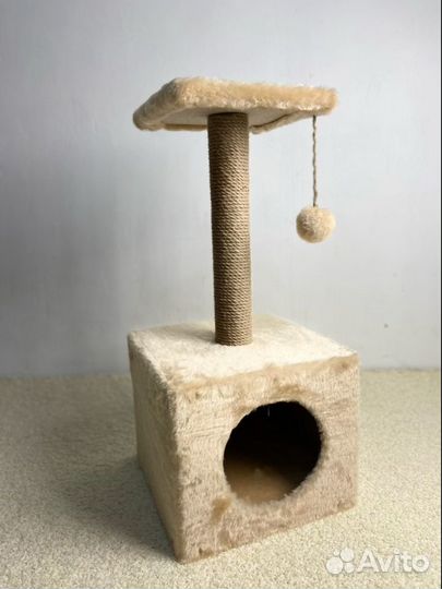 Домик с когтеточкой, новый