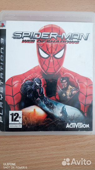 Spiderman web of shadows ps3