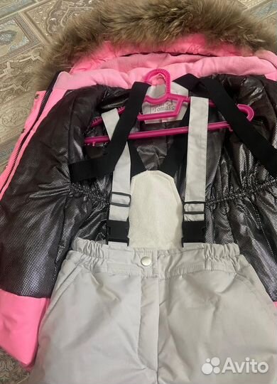 Зимний костюм для девочки 116