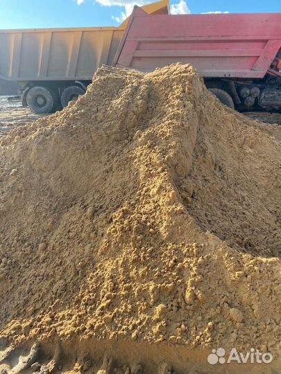 Песок карьерный