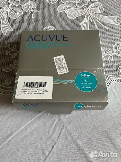 Контактные линзы acuvue oasys 1-day -11.5