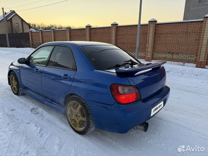 Subaru Impreza WRX STI 2.0 МТ, 2002, 286 206 км