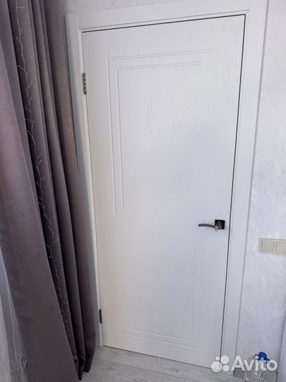 Межкомнатные двери мг 85 белый снег