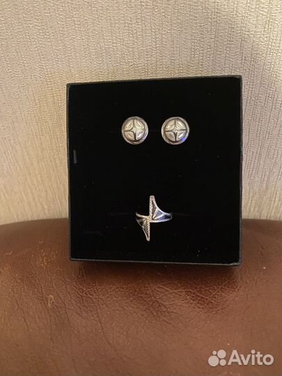 Серебряное кольцо,16,5 размер