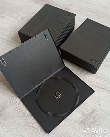 Боксы для cd dvd одинарные