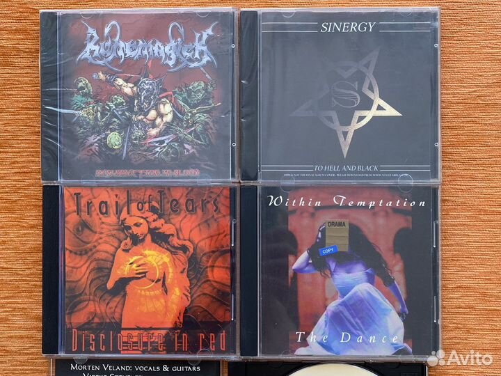Cd диски metal