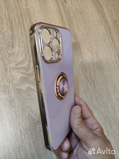Чехол с кольцом-держателем для iPhone 14 pro max