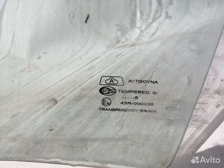 Стекло боковое переднее левое Daewoo Nexia