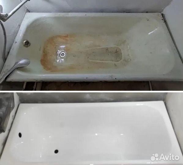 Реставрация ванн, Жидкий акрил