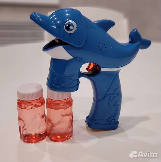 Игрушечный пистолет для мыльных пузырей Fix Price