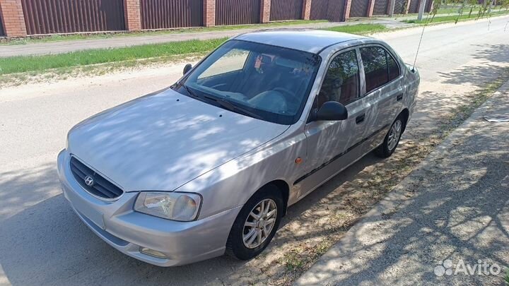 Hyundai Accent 1.5 МТ, 2007, 121 371 км