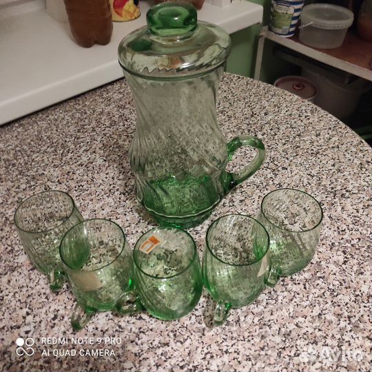 Графин и кружки СССР