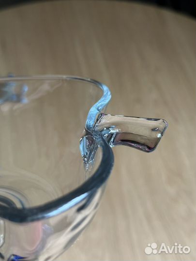 Салатник стекло в форме яблока