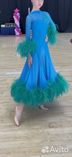 Платье для бальных танцев стандарт ю1