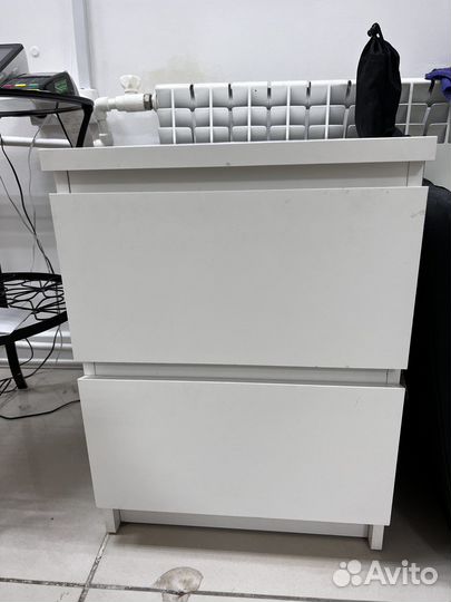 Тумба прикроватная IKEA белая